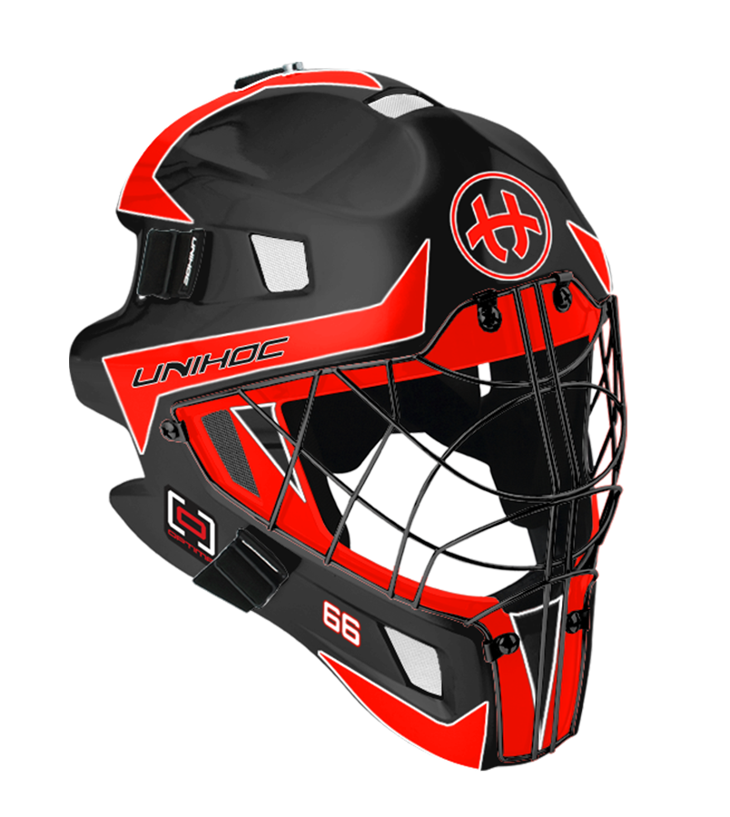 torhueter maske floorball